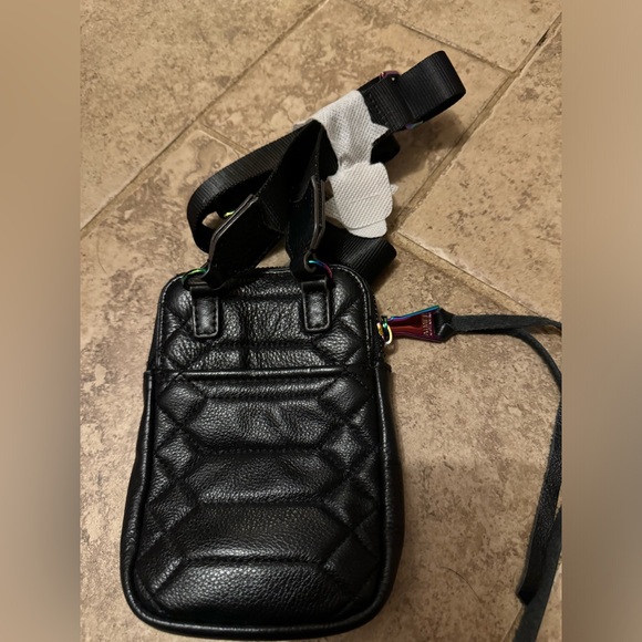 Aimee Kestenberg Small Crossbody with Rainbow Iridescent Oil Slick Hardware - Picture 3 of 16